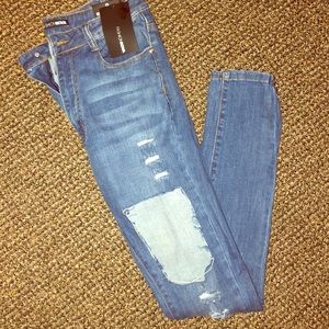 Fashion nova distress jeans
